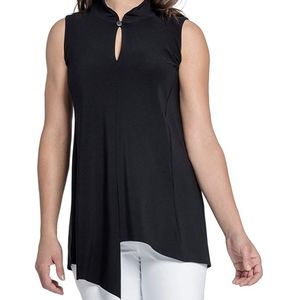 Sympli Sleeveless Double Over Top